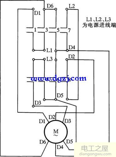 電機降壓啟動接線圖及電機降壓啟動接線方法