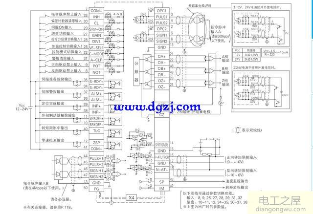 伺服控制器如何接線及怎樣調試參數