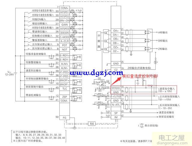 伺服控制器如何接線及怎樣調試參數