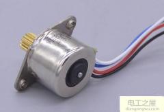 二相4線順逆開關接法，步進馬達四線的接線