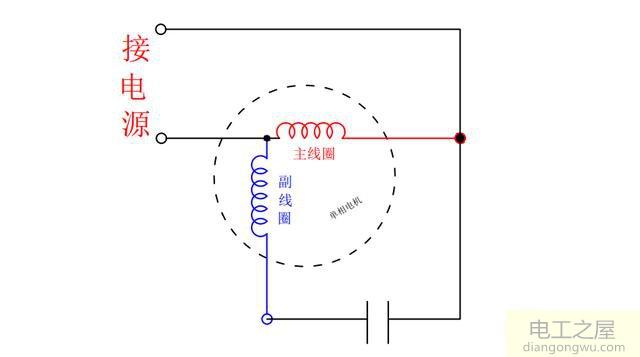 單相電機運行電容起什么作用