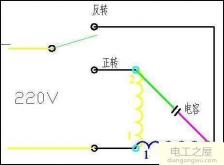 如何讓交流電機反轉(單相電動機正反轉接線圖)