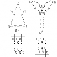 雙速三相異步電動(dòng)機(jī)電路圖(三相雙速異步電動(dòng)機(jī)控制電路原理圖)