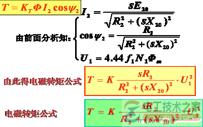 三相異步電動(dòng)機(jī)的轉(zhuǎn)矩公式2